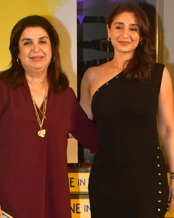 Farah Khan and Dhvani Bhanushali