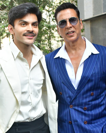 Veer Pahariya and Akshay Kumar