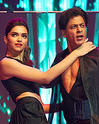 Deepika Padukone and Shah Rukh Khan