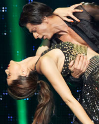 Deepika Padukone and Shah Rukh Khan