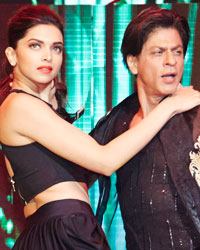 Deepika Padukone and Shah Rukh Khan