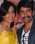 Pakhi Hegde and Dinesh Lal Yadav