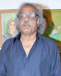 Art exhibition paying tribute to artist Prafulla Dahanukar's work at the Jehangir Art Gallery