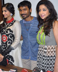 Sonam Kapoor, Dhanush and Krishika Lulla