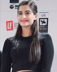 Sonam Kapoor Attends Kala Ghoda Arts Festival 2016