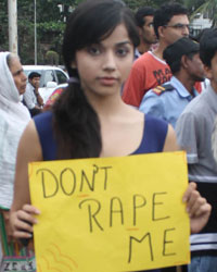 Protest Against Mumbai gang-rape