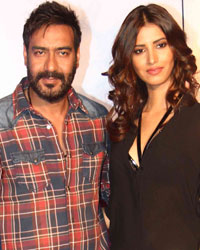 Ajay Devgn and Manasvi Mamgai