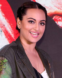 Sonakshi Sinha during the Rajj Rajj song launch of film Akira at MMK College in Mumbai