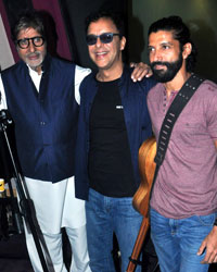 Amitabh Bachchan, Vidhu Vinod Chopra and Farhan Akhtar