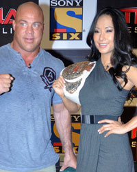 Kurt Angle and Gail Kim