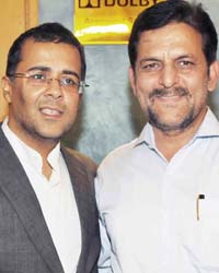 Chhetan Bhagat and Rakesh Malhotra