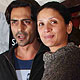 Arjun Rampal and Mehr Jesia