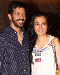 Kabir Khan and Mini Mathur