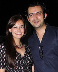 Dia Mirza and Sahil Sangha