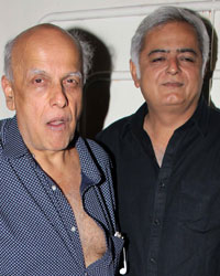 Mahesh Bhatt and Hansal Mehta