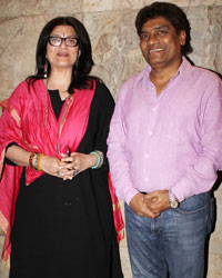 Sarika and Johnny Lever