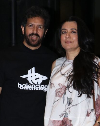 Kabir Khan and Mini Mathur