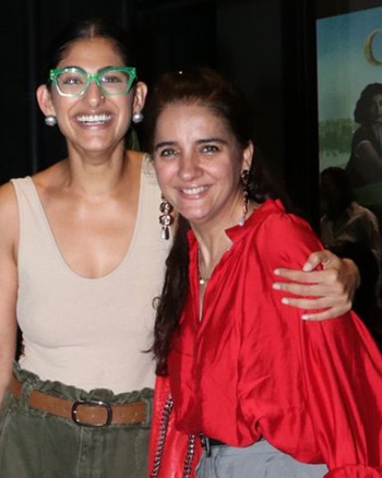 Kubbra Sait and Shruti Seth