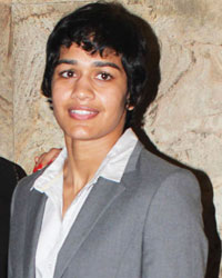 Wrestlers Geeta Phogat and Babita Kumari