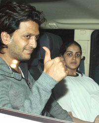 Ritesh Deshmukh and Genelia D Souza