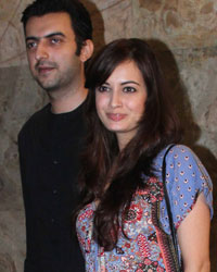 Sahil Sangha and Diya Mirza