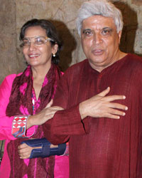 Shabana Azmi and Javed Akhtar