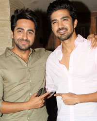 Ayushmann Khurrana and Saqib Saleem