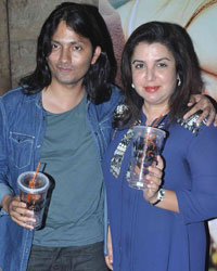 Shirish Kunder and Farah Khan