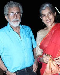 Naseeruddin Shah and Ratna Shah