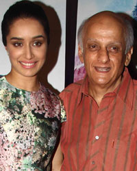 Shraddha Kapoor and Mukesh Bhatt