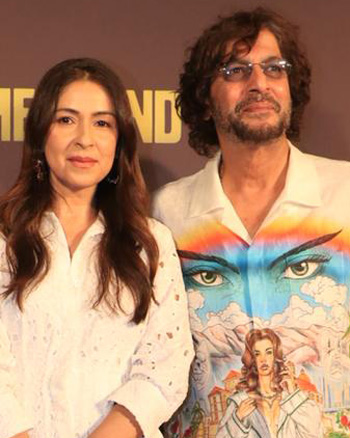 Bhavna Panday and Chunky Panday