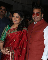 Renuka Shahane and Ashutosh Rana