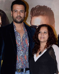 Rohit Roy with wife Manasi and actor Sudhanshu Pandey