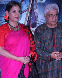 Shabana Azmi and Javed Akhtar at the special screening of 'Katiyabaaz'