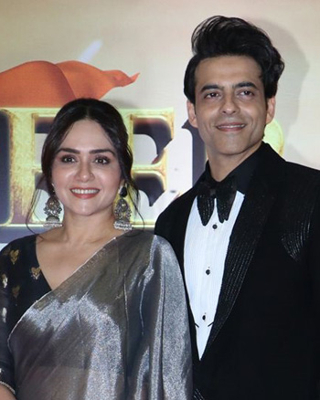 Amruta Khanvilkar and Himmanshoo