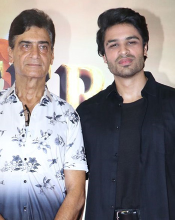 Indra Kumar with his son Aman