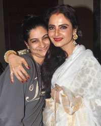 Rhea Kapoor and Rekha