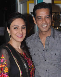 Anup Soni along with wife Juhi Babbar