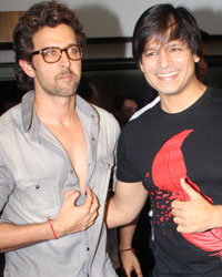 Hrithik Roshan and Vivek Oberoi