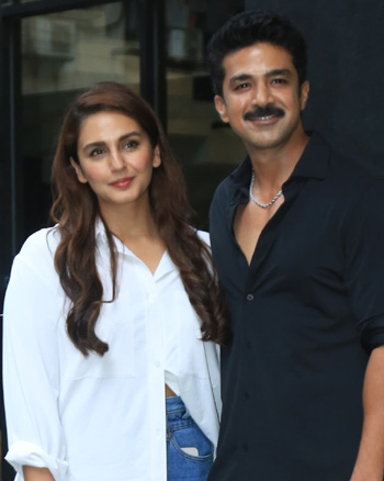 Hum Qureshi and Saqib Saleem