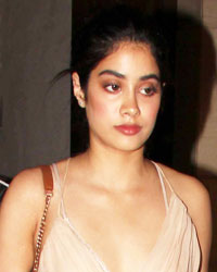 Jhanvi and Boney Kapoor