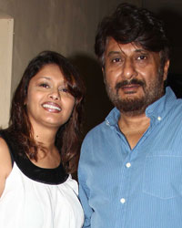 Vivek Agnihotri with his wife Pallavi Joshi