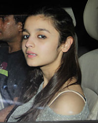 Alia Bhatt at Special Screening of Movie Highway