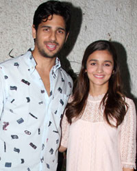 Sidharth Malhotra and Alia Bhatt