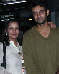 Shabana Azmi, Anurag Singh and Raju Singh