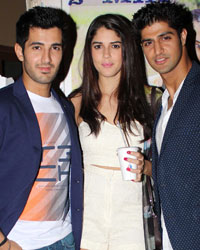 Aditya Seal, Izabelle Leite and Tanuj Virwani