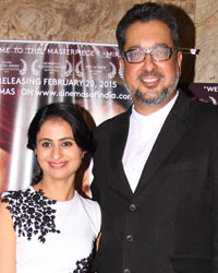 Rasika Duggal and filmmaker Anup Singh