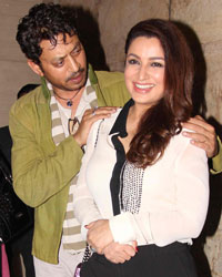 Irrfan Khan and Tisca Chopra