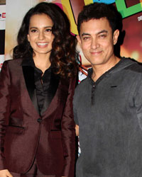 Kangana Ranaut and Aamir Khan