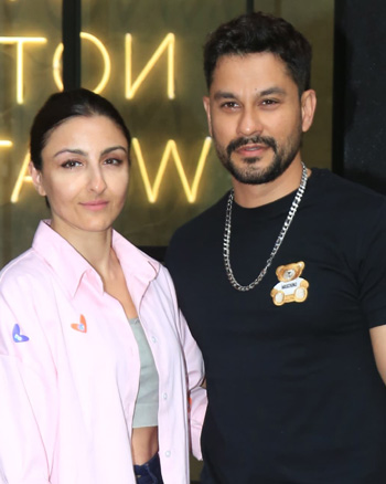 Soha Ali Khan amd Kunal Kemmu